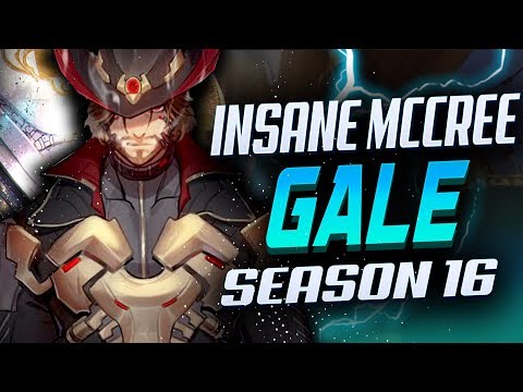 INSANE McCree Carry by - Gale! [ OVERWATCH SEASON 16 TOP 500 ]