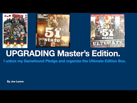 Upgrading  & Organizing 51st State Master's Edition