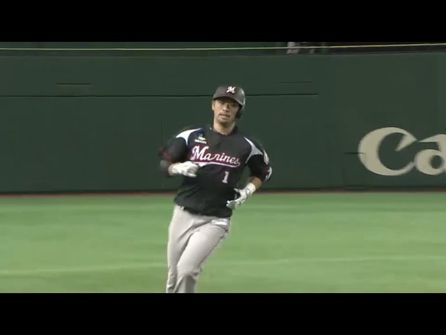 【6回表】逆方向へ伸びるマリーンズ・清田の14号ソロホームラン!! 2015/9/3 F-M