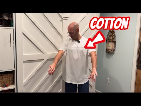 New white tee loose fit