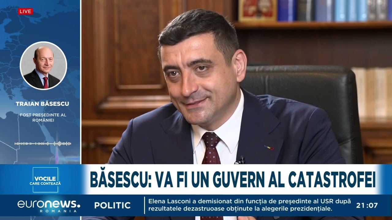 Traian Băsescu avertizează că urmează „catastrofala” coaliție PSD-AUR, „la care Ciolacu a lucrat”