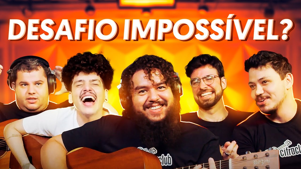 O DESAFIO MAIS DIFÍCIL QUE JÁ FIZEMOS | DESAFIO CIFRA CLUB + A ERA DE OURO