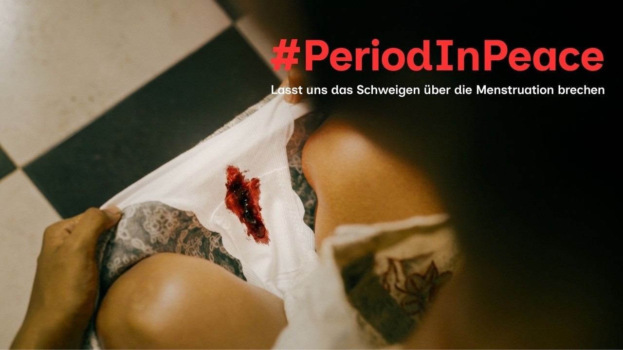 #PeriodInPeace: Eine Menstruationsrevolution