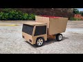 How To Make Mini RC Truck DIY Toys From Tipper Cardboard Creative