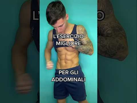Esercizio top per l’addome 🤩 #workout #fitness #gym