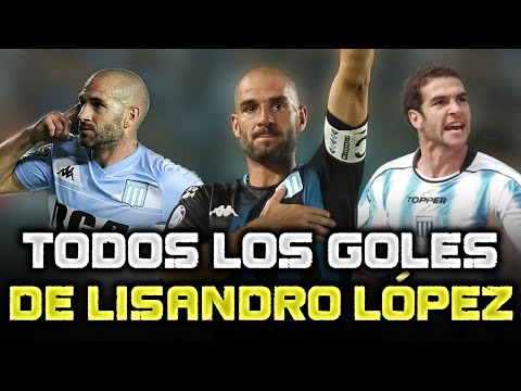 All of Lisandro López's goals for Racing (2003-2021)