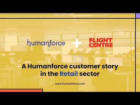Humanforce Customer story – Flight Centre Travel Group