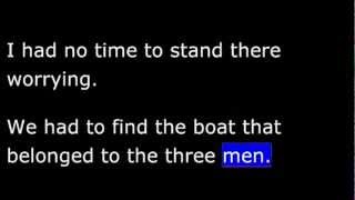 Story - Huck Finn - 13 of 41 - Escape from a Sinking Boat