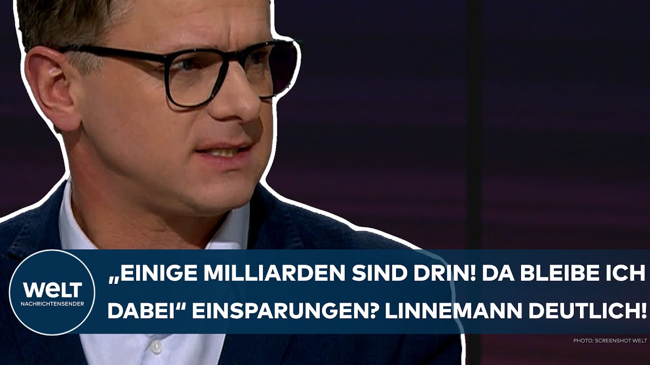 SOZIALSYSTEM: Einsparungen? "Einige Milliarden sind drin! Da bleibe ich dabei!" - Carsten Linnemann