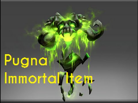 Dota 2 - Pugna Immortal Item - Draining Wight
