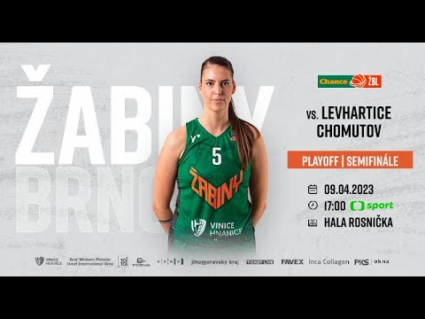Playoff Chance ŽBL: Žabiny Brno - Levhartice Chomutov, 9.4.2023