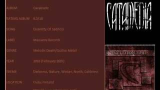 #4 Catamenia - Quantity Of Sadness (with lyrics)