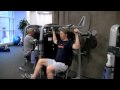 Techno Gym Vertical Traction Demonstration