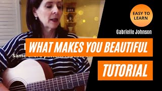 What Makes You Beautiful One Direction | EASY GUITAR TUTORIAL BEGINNERS