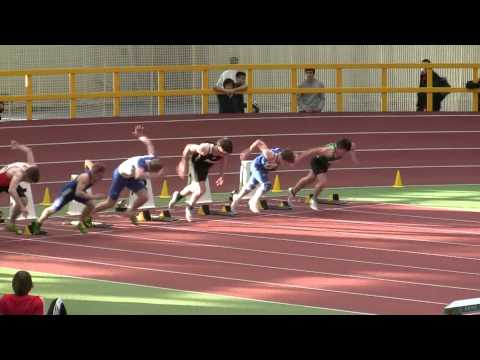 WFLV Halle - 1. Vorlauf 60m mJ U20 mit Niklas Berg und Jonas Lohmann (TV Wattenscheid)