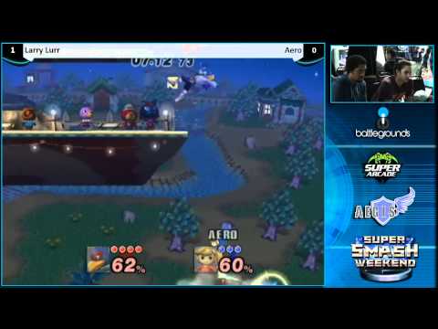 Larry Lurr vs Aero LOSERS FINALS - Super Smash Weekend  ProjectM 11/30/14