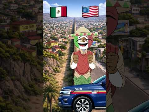 CROSSING THE BORDER 🚧 #countryhumans