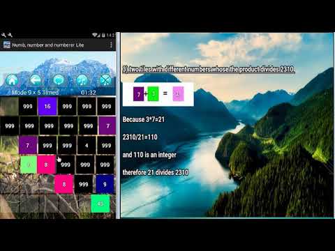 Numb, number & numberer Lite Video