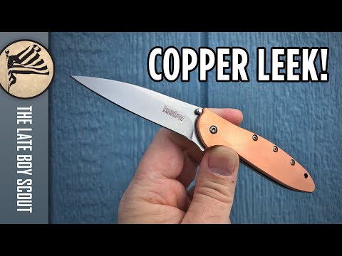 Kershaw Copper Leek 1660CU: Pure Knife Escapism