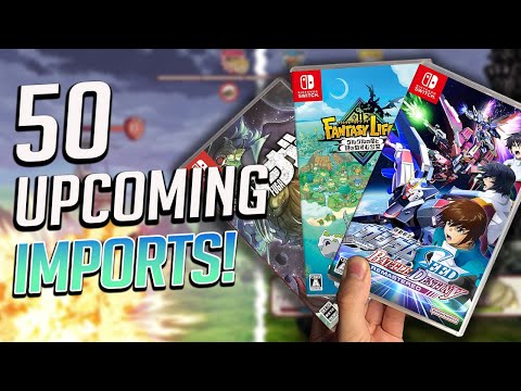 50 Upcoming Imports for Nintendo Switch! Japanese & Asian physicals With English!