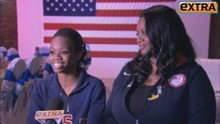 'Extra' Interviews Gabby Douglas