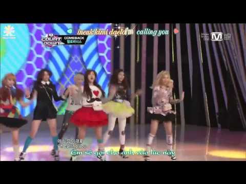 [Vietsub+Kara] What Are You Doing Today - Hello Venus @MCD Comeback Stage