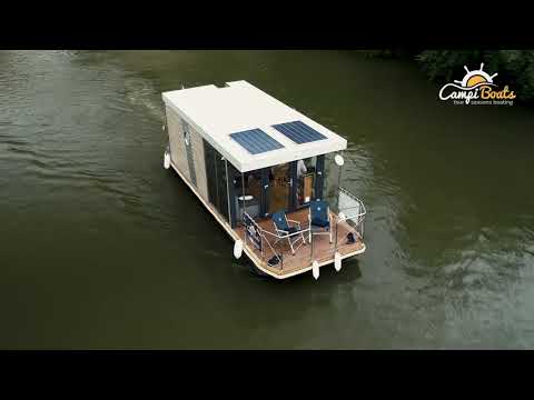 Unique Houseboat Airbnb Rental Business for Sale on the River Thames near Oxford.
