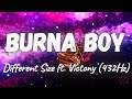 Burna Boy Different Size Ft Victony 432Hz