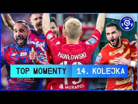 TOP MOMENTY 14 kolejki | Widzew wiceliderem, Gual zaprasza do tańca, Bednarek ratuje Lecha | 2022/23