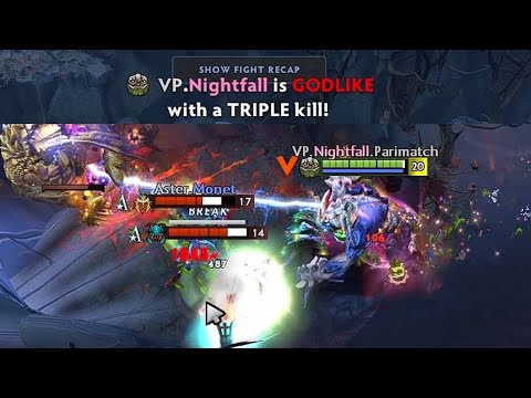 WTF? Triple Kill in 2 Seconds by Nightfall Tiny!