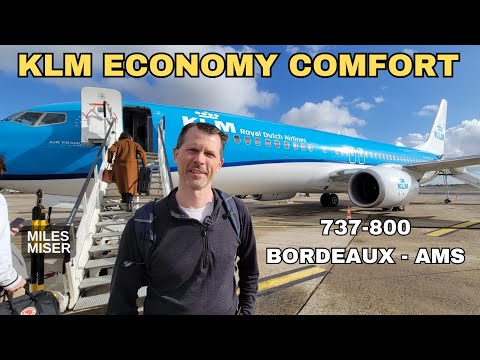 YouTube thumbnail for KLM Boeing 737-800 (winglets) Passenger/BBJ2