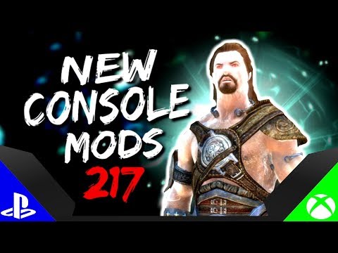 Skyrim Special Edition: ▶️5 BRAND NEW CONSOLE MODS◀️ #217 (PS4/XB1/PC)