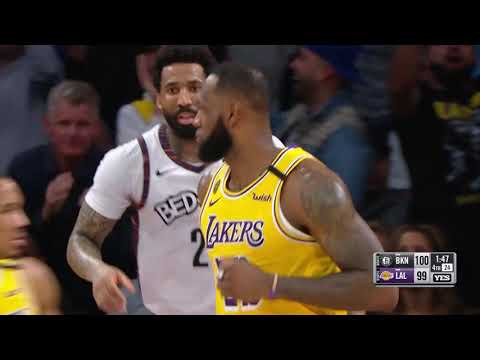 ブルックリン・ネッツ対ロサンゼルス・レイカーズ｜03/10/20｜スマートハイライト (Final Minutes, Brooklyn Nets vs Los Angeles Lakers | 03/10/20 | Smart Highlights)