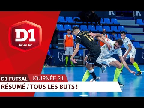 D1 Futsal, Journée 21 : Tous les buts !