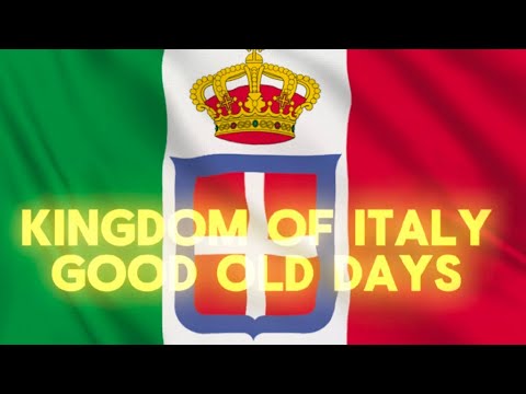 Kingdom of Italy good old days - edit | stresses out