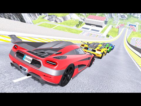 Epic High Speed Car Jumps #174 – BeamNG Drive | CrashBoomPunk