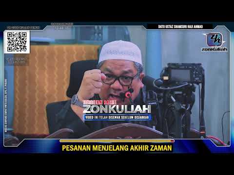 TAZKIRAH : Hati-hati Dengan Dunia Yang Menipu - Ustaz Shamsuri Ahmad