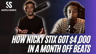 Started Selling Beats in 2021 and makes $4,000 [] Interview w/ Nicky Stix