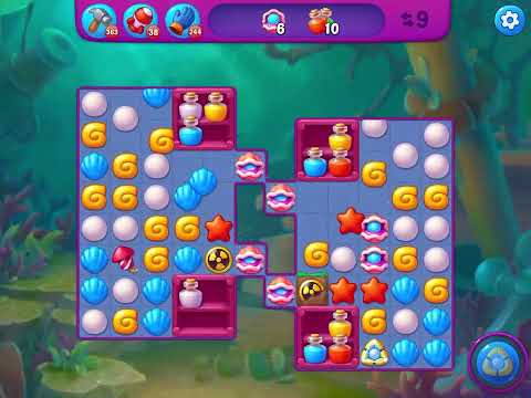 Fishdom Very Hard level 5823 no boosters フィッシュダム ベリーハード [Friend's]