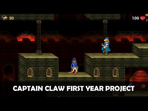 Captain Claw - First year university project