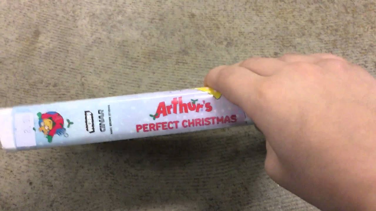 Arthur's Perfect Christmas 2000 VHS