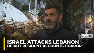 'They just targeted civilians’: Beirut resident recounts horror of Israeli strike on Lebanon