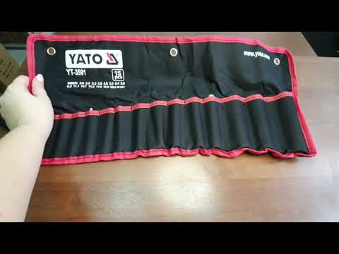 Пробойник для кожи O = 2-22 мм, 15 шт. в упаковке YATO (YT-3591) Пробойник для кожи O = 2-22 мм, 15 шт. в упаковке YATO (YT-3591)