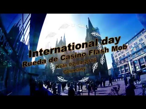 International Rueda de Casino flash mob day - Cologne Germany 02.04.2016