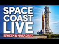 Space Coast Live 24 7 Views Of NASA SpaceX Falcon 9 Operations And Starship Pad Construction