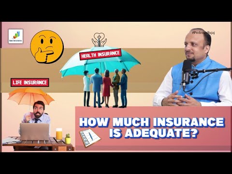 How much Insurance is Adequate ? From Prof. Saurabh Bajaj