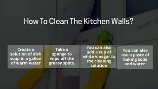 How To Clean Greasy Kitchen Surfaces