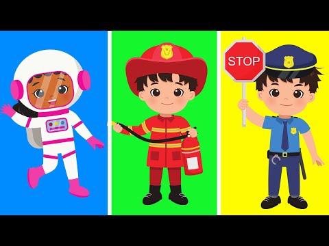 As PROFISSÕES  Para CRIANÇAS - Educação Infantil - Video Educativo