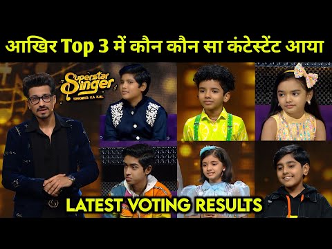 Latest Voting Results Announce of Superstar Singer Season 3 | कौन है Top 3 में ? |Superstar Singer 3