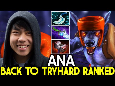 ANA [Ursa] Monster Unleashed Back to Tryhard Ranked Dota 2